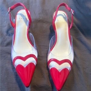 Target Red Romantic Heart Heels